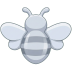 Platinum bee badge